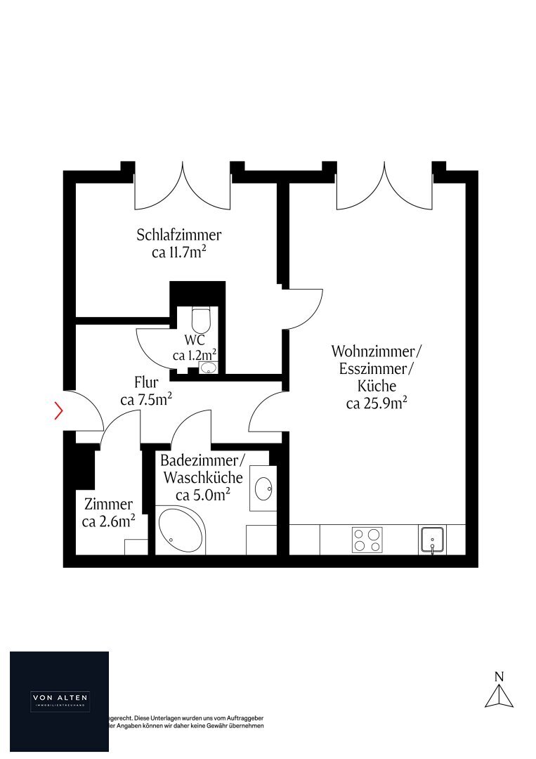 Wohnung zum Kauf 499.000 € 2 Zimmer 56 m²<br/>Wohnfläche 6.<br/>Geschoss Wien,Josefstadt 1080