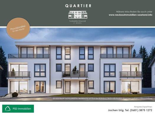 Studio zum Kauf provisionsfrei 340.313 € 3 Zimmer 90,8 m² Urweiler St. Wendel 66606