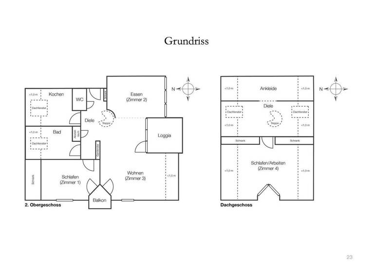 Maisonette zum Kauf provisionsfrei 349.000 € 4 Zimmer 100 m² 2. Geschoss Kompartsweg 2 Geismar Göttingen 37083