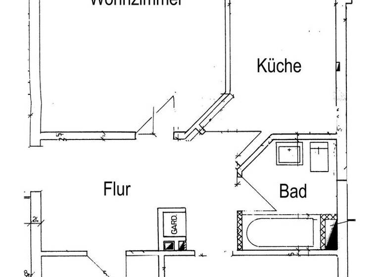 Wohnung zur Miete 720 € 3 Zimmer 78,2 m² 2. Geschoss frei ab 01.05.2026 Hasport/Annenheide Delmenhorst 27755
