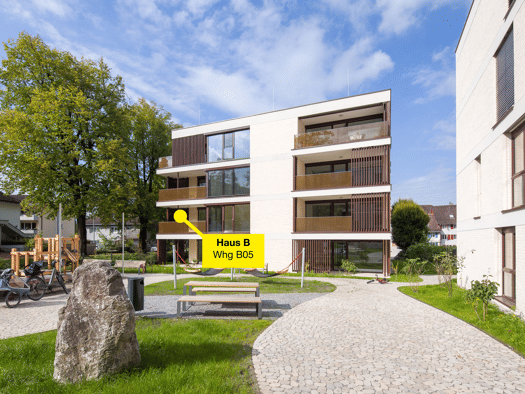 Terrassenwohnung zum Kauf - Erstbezug 567.000 € 3 Zimmer 75,4 m² 1. Geschoss Am Emsbach 3 Hohenems 6845