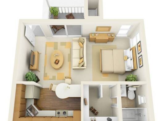 Wohnung zur Miete 412 € 1 Zimmer 38 m² Uelzen 29525