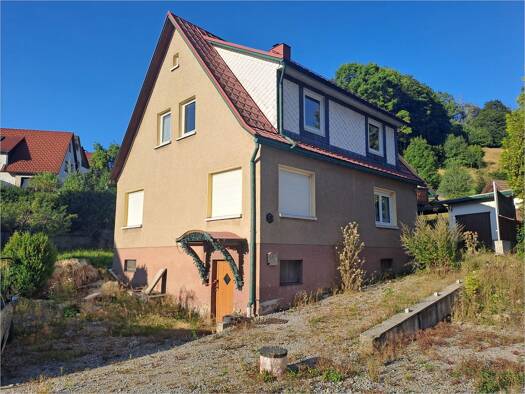 Einfamilienhaus zum Kauf 86.000 € 8 Zimmer 200 m² 968 m² Grundstück Steinbach-Hallenberg 98587