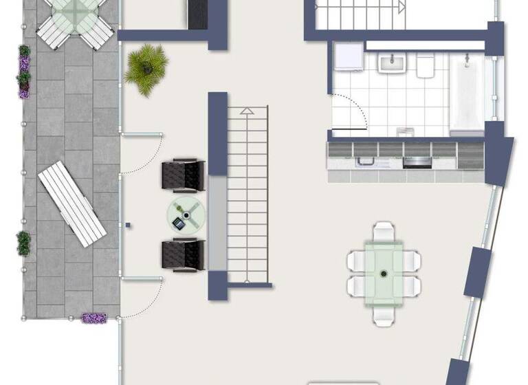 Wohnung zum Kauf - Erstbezug provisionsfrei 729.000 € 4 Zimmer 136 m² Stadtmitte Rostock 18055