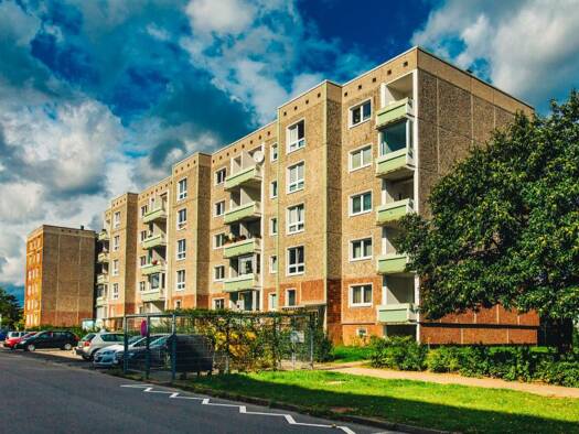 Wohnung zur Miete 471 € 3 Zimmer 65,1 m² 4. Geschoss Ostrowskistraße 15 Schönwalde II Greifswald 17491