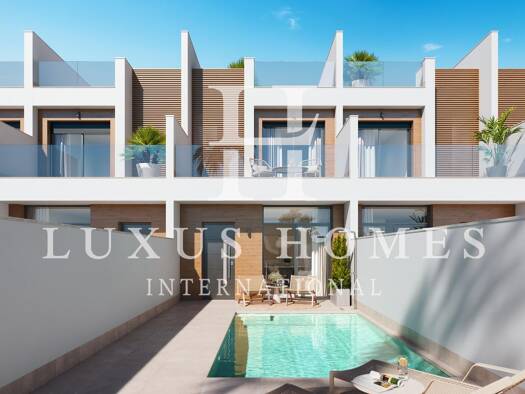 Reihenmittelhaus zum Kauf provisionsfrei als Kapitalanlage geeignet 345.000 € 4 Zimmer 108 m² 129 m² Grundstück San Pedro del Pinatar