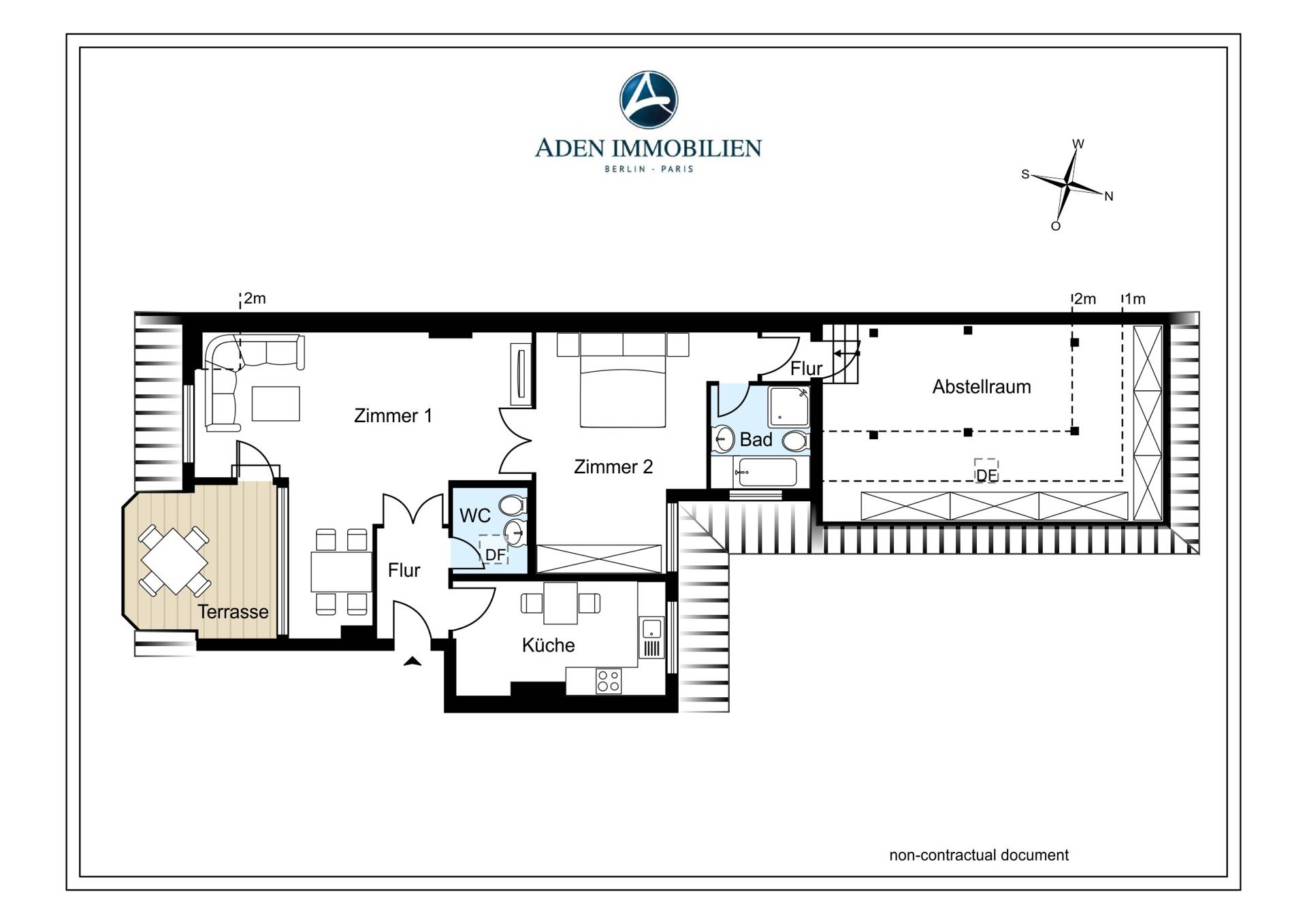 Wohnung zum Kauf provisionsfrei 559.000 € 3,5 Zimmer 96,7 m²<br/>Wohnfläche 4.<br/>Geschoss Fehlerstr. 5 Friedenau Berlin 12161