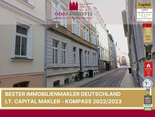 Wohnung zum Kauf 176.000 € 3 Zimmer 86 m² EG Apothekerstraße 29 Schelfstadt Schwerin 19055