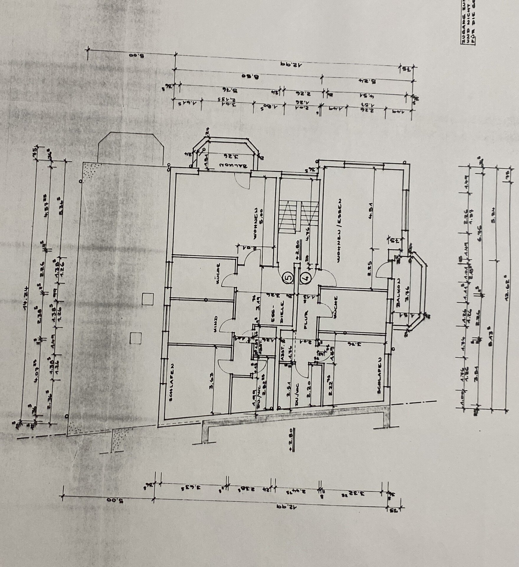 Wohnung zum Kauf 140.000 € 3 Zimmer 79 m²<br/>Wohnfläche 3.<br/>Geschoss Wahlbezirk 301 Nordhorn 48529