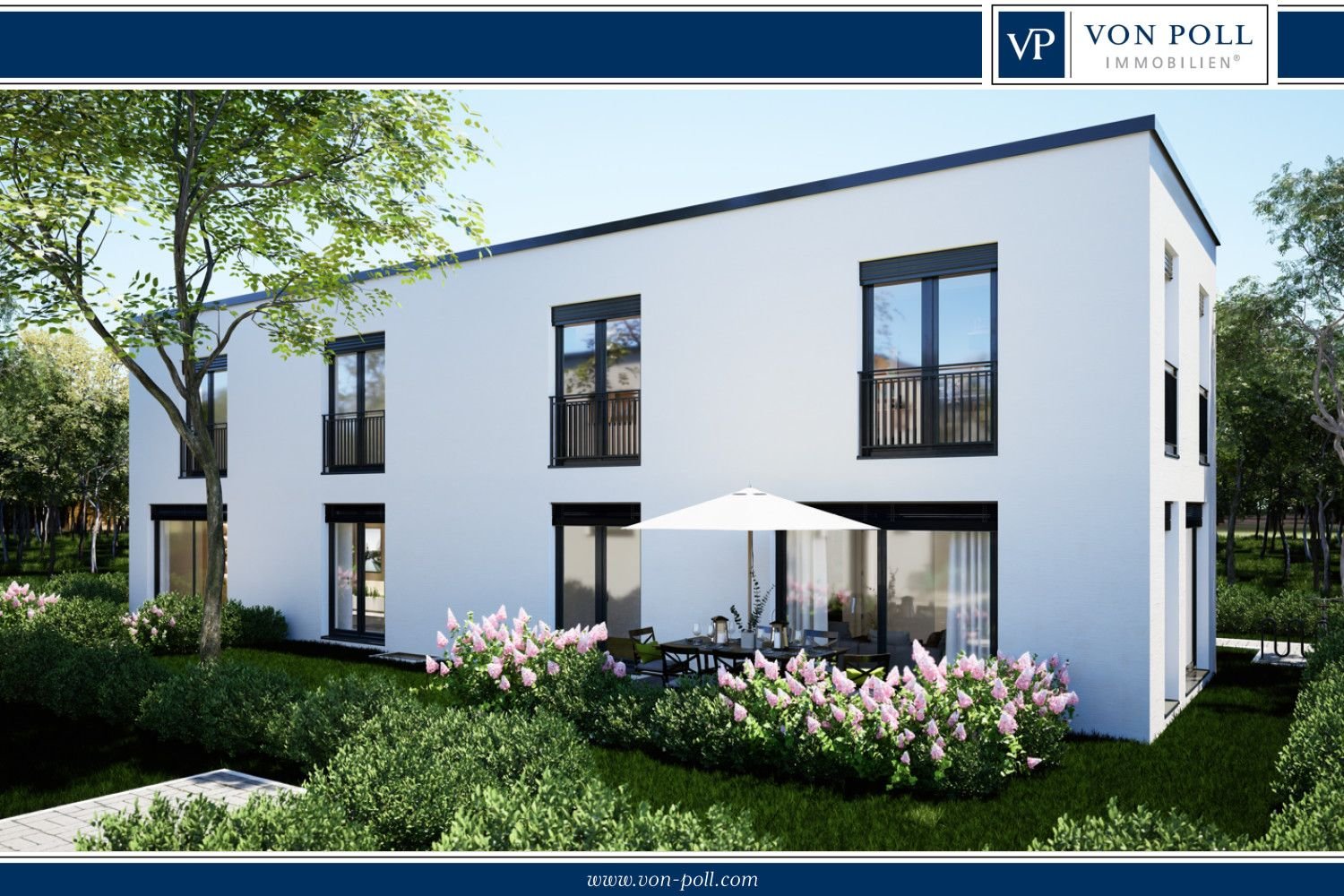 Doppelhaushälfte zum Kauf provisionsfrei 1.279.900 € 5 Zimmer 147,2 m²<br/>Wohnfläche 252,2 m²<br/>Grundstück Poing Poing 85586