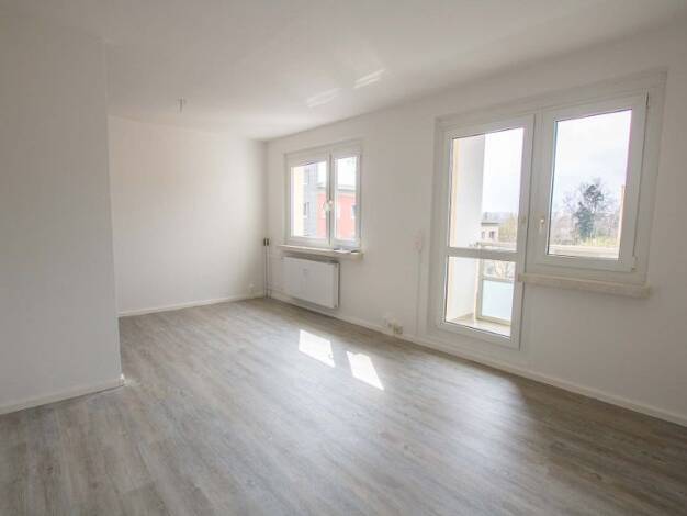 Wohnung zur Miete 338 € 3 Zimmer 56,2 m² 4. Geschoss Fischerstecherstraße 7 Heide Nord Halle (Saale) 06120