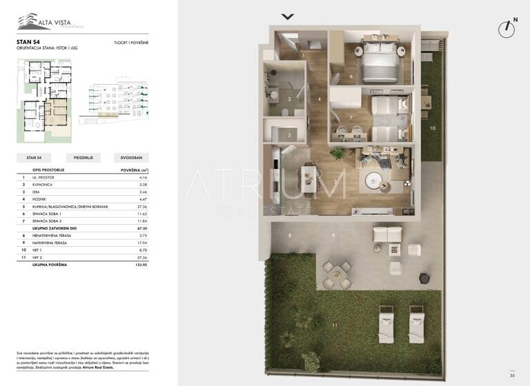 Wohnung zum Kauf 287.000 € 3 Zimmer Seget 21220