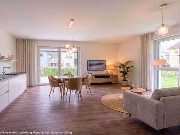 Wohnung zum Kauf - Erstbezug provisionsfrei 353.000 € 3,5 Zimmer 76,2 m² Austraße Niedernhall 74676
