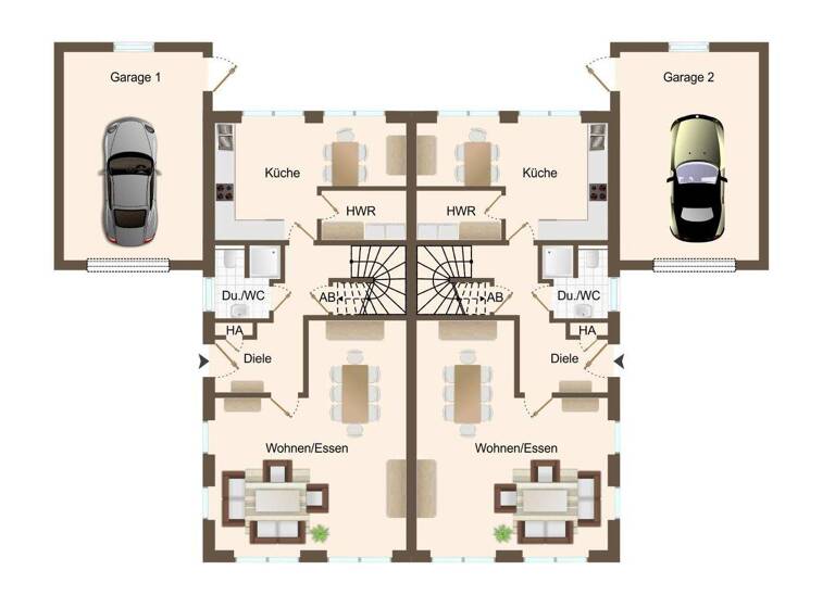 Doppelhaushälfte zum Kauf 473.000 € 4 Zimmer 149,8 m² 330 m² Grundstück Natbergen Bissendorf 49143