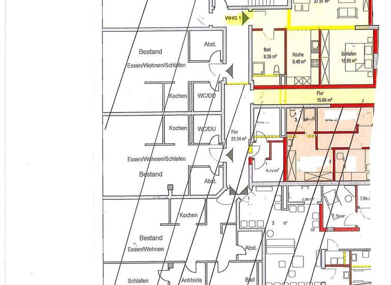 Wohnung zum Kauf als Kapitalanlage geeignet 221.900 € 2 Zimmer 63,4 m² Trier-Nord Trier 54292