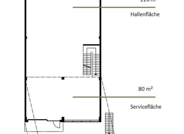 Lagerhalle zur Miete 4.930 € 300 m² Lagerfläche Jenfeld Hamburg / Jenfeld 22045