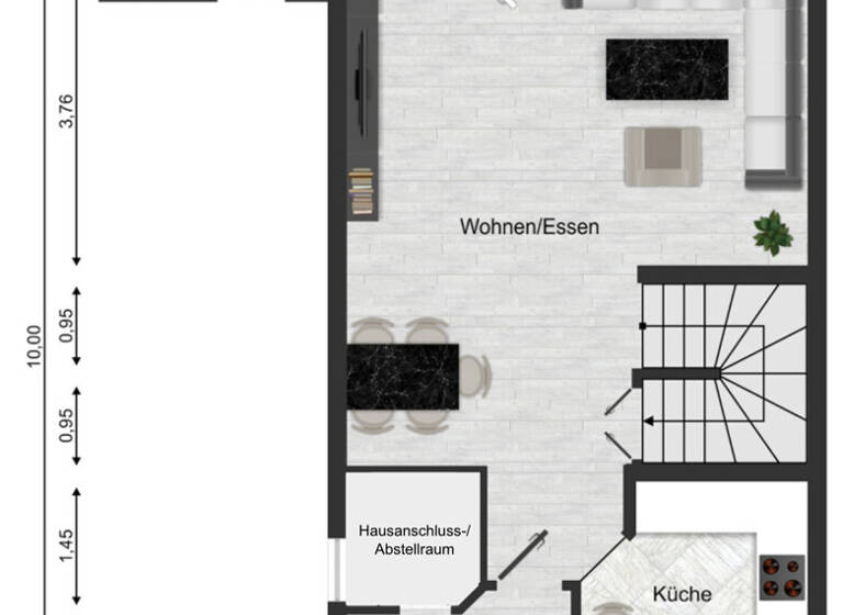 Doppelhaushälfte zum Kauf provisionsfrei 498.000 € 4 Zimmer 130 m² 168 m² Grundstück Jugenheim 55270