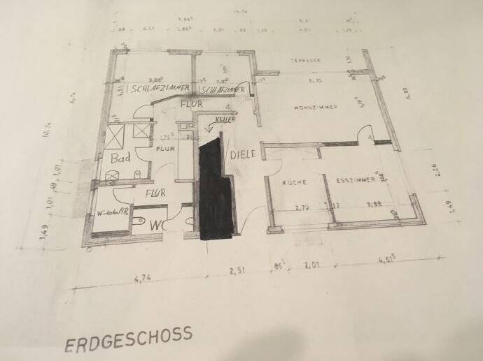 Greven Map Wohnung 110 m² 850 € zur Miete Schmedehausen-Domhof ,Greven,Greven (48268)