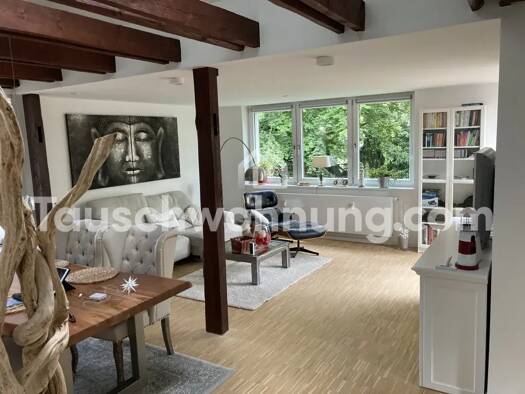 Wohnung zur Miete Tauschwohnung 1.750 € 3 Zimmer 103 m² Dachgeschoss, 2. Geschoss Groß Flottbek Hamburg 22607