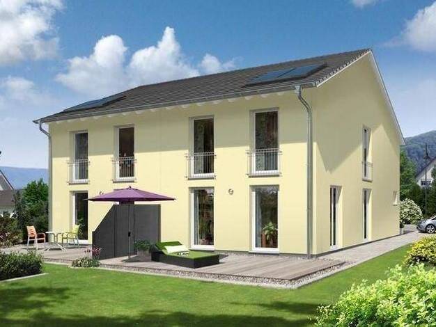 Doppelhaushälfte zum Kauf - Erstbezug 414.000 € 5 Zimmer 138 m² 555 m² Grundstück Weltersbach Steinwenden 66879