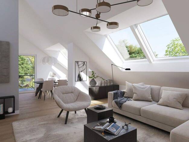 Wohnung zum Kauf - Erstbezug provisionsfrei 342.100 € 2,5 Zimmer 60 m² 2. Geschoss frei ab 01.01.2027 Mörikestraße 17 Jesingen Kirchheim unter Teck 73230