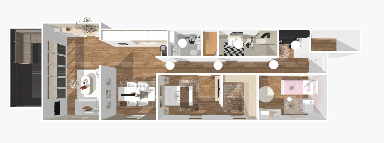 Wohnung zum Kauf provisionsfrei 625.000 € 3 Zimmer 105,7 m²<br/>Wohnfläche 2.<br/>Geschoss ab sofort<br/>Verfügbarkeit Schlamerstraße 15 Heiligenhafen 23774