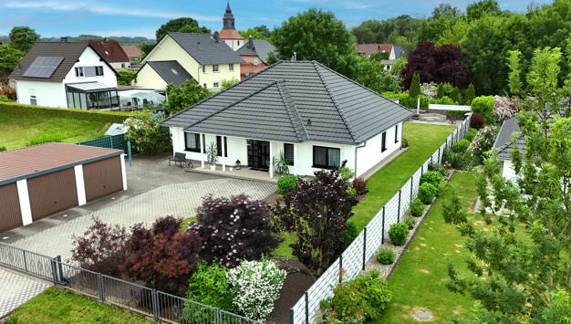 Einfamilienhaus zum Kauf 580.000 € 4 Zimmer 158,3 m² 931 m² Grundstück frei ab 01.11.2025 Zum Luppedamm 3 Kleinliebenau Schkeuditz/ Kleinliebenau 04435