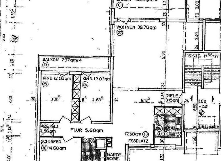 Wohnung zur Miete 1.600 € 4 Zimmer 135 m² 1. Geschoss Dietzenbach 63128