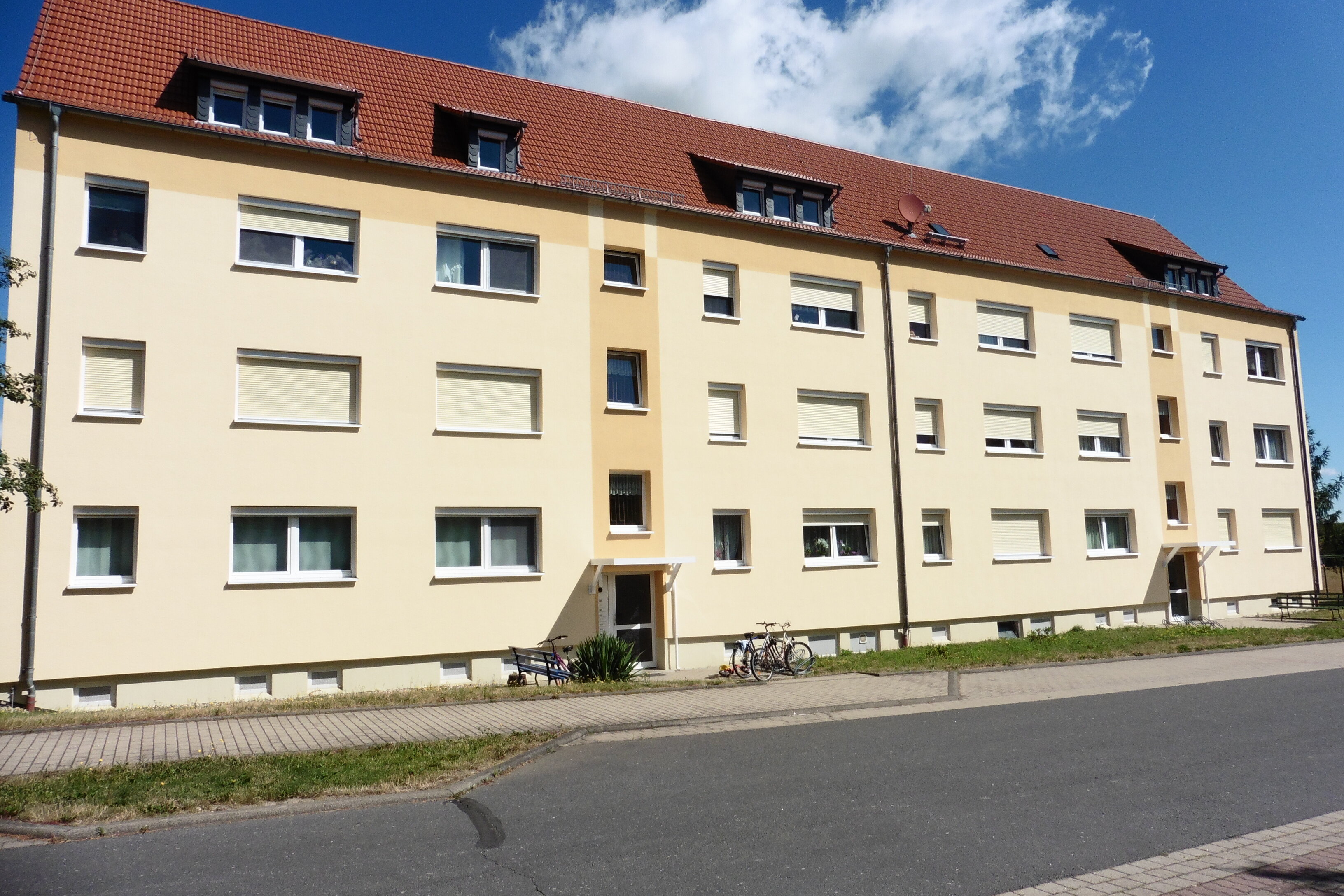 Wohnung zur Miete 425 € 4 Zimmer 80 m²<br/>Wohnfläche 2.<br/>Geschoss Ringstraße 6 Dürrweitzschen Grimma OT Dürrweitzschen 04668