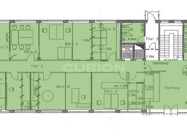 Büro zur Miete provisionsfrei 8,90 € 497 m² Bürofläche teilbar ab 497 m² Daimlerstr. 3 Neumühl Duisburg 47167