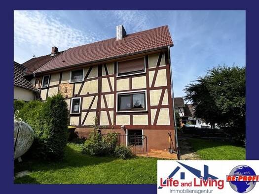Einfamilienhaus zum Kauf 118.900 € 6 Zimmer 148 m² 414 m² Grundstück Schnepfenhain 25 Groß-Felda Feldatal 36325