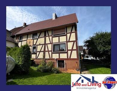 Einfamilienhaus zum Kauf 118.900 € 6 Zimmer 148 m² 414 m² Grundstück Schnepfenhain 25 Groß-Felda Feldatal 36325