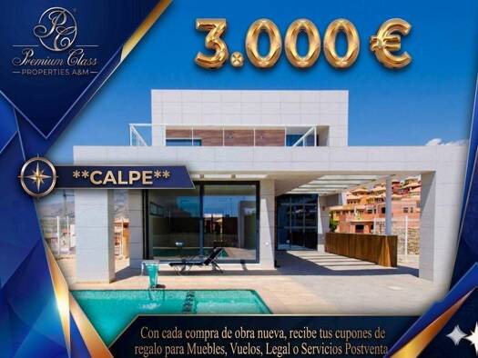 Haus zum Kauf 760.000 € 206 m² 504 m² Grundstück Finestrat 03509