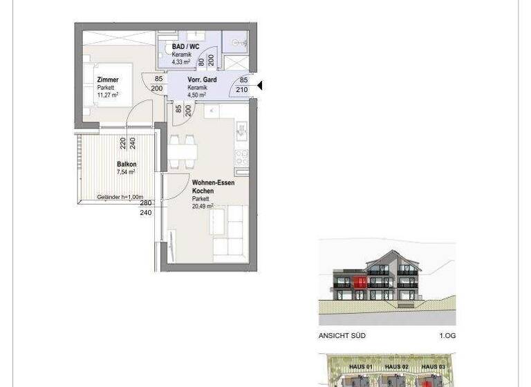 Sonstiges zum Kauf als Kapitalanlage geeignet 318.000 € 2 Zimmer 40,6 m² Hochrindl 9571