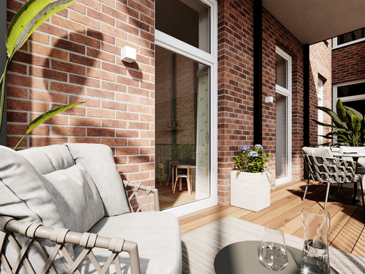 Studio zur Miete 1.595 € 1 Zimmer 62,7 m² 3 Geschosse frei ab sofort Flingern Nord Düsseldorf 40235