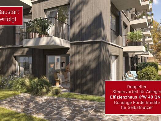 Wohnung zum Kauf - Erstbezug provisionsfrei 449.000 € 2,5 Zimmer 56,5 m² EG Neumannstraße 48 Pankow Berlin 13189