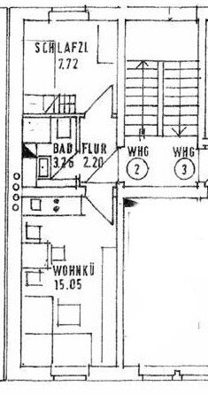 Wohnung zur Miete 210 € 1 Zimmer 31,2 m²<br/>Wohnfläche 1.<br/>Geschoss Alsenberger Straße 42 Bahnhofsviertel Hof 95028