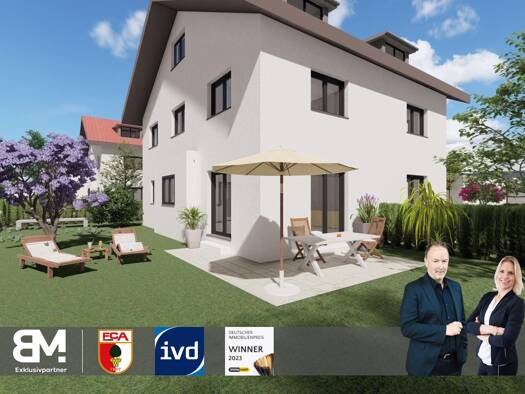 Doppelhaushälfte zum Kauf - Erstbezug provisionsfrei 837.000 € 4 Zimmer 124,2 m² 400 m² Grundstück Kirchdorf Raubling 83064