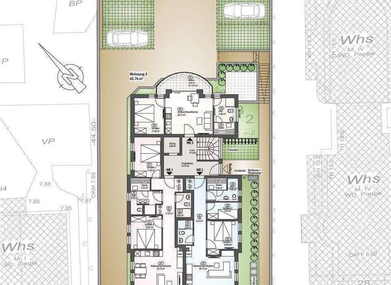 Wohnung zum Kauf 1.239.000 € 3 Zimmer 118 m² 3. Geschoss Seebad Ahlbeck Heringsdorf 17419