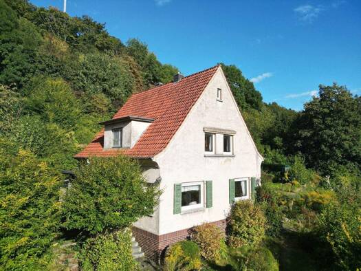 Einfamilienhaus zum Kauf 168.000 € 7 Zimmer 155,3 m² 3.142 m² Grundstück Hausberge Porta Westfalica 32457