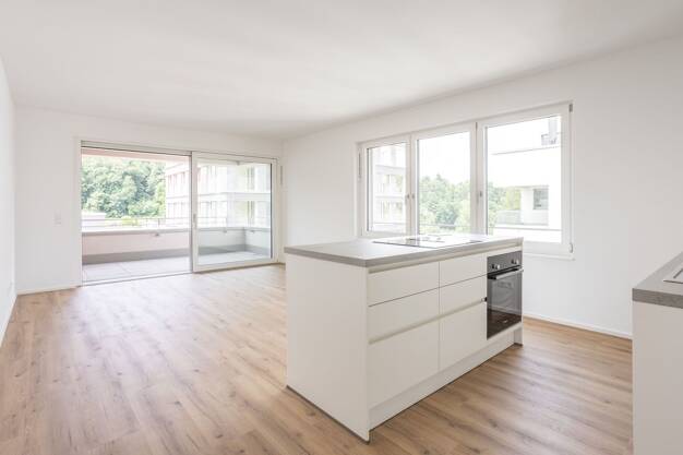 Wohnung zur Miete - Neubau 1.100 € 2 Zimmer 57,2 m² 3. Geschoss frei ab 01.07.2025 Innenstadt Ravensburg 88212