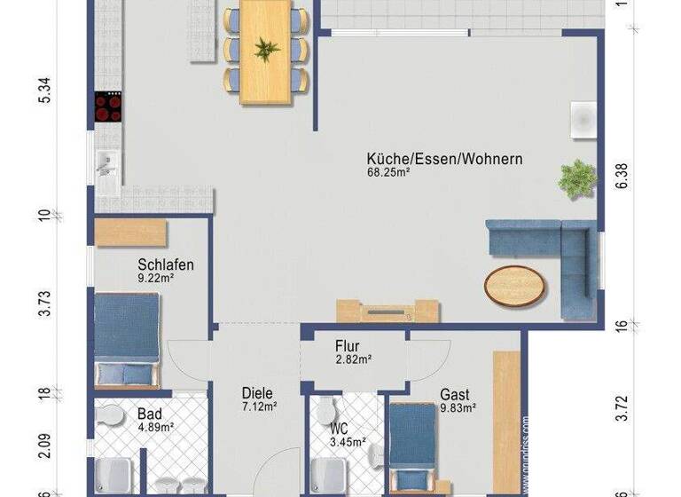 Einfamilienhaus zum Kauf 390.000 € 2,5 Zimmer 111,4 m² 2.595 m² Grundstück Güster 21514