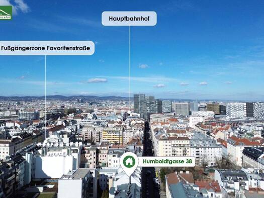 Wohnung zur Miete 1.008 € 3 Zimmer 72,2 m² 3. Geschoss Humboldtgasse 38 Wien 1100