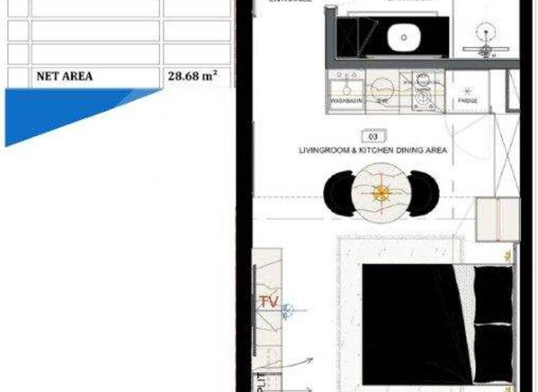 Studio zum Kauf 199.000 € 1 Zimmer 28,7 m² 2. Geschoss Bar 85000