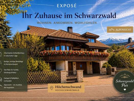 Haus zum Kauf provisionsfrei 775.000 € 8 Zimmer 344 m² Heppenschwand Höchenschwand 79862