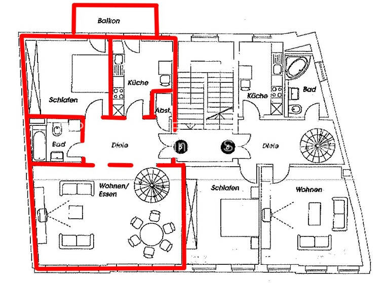 Maisonette zum Kauf 409.999 € 3 Zimmer 109,9 m²<br/>Wohnfläche Münzgasse 16 Zentrum-Süd Leipzig / Leipzig Zentrum-Süd 04107