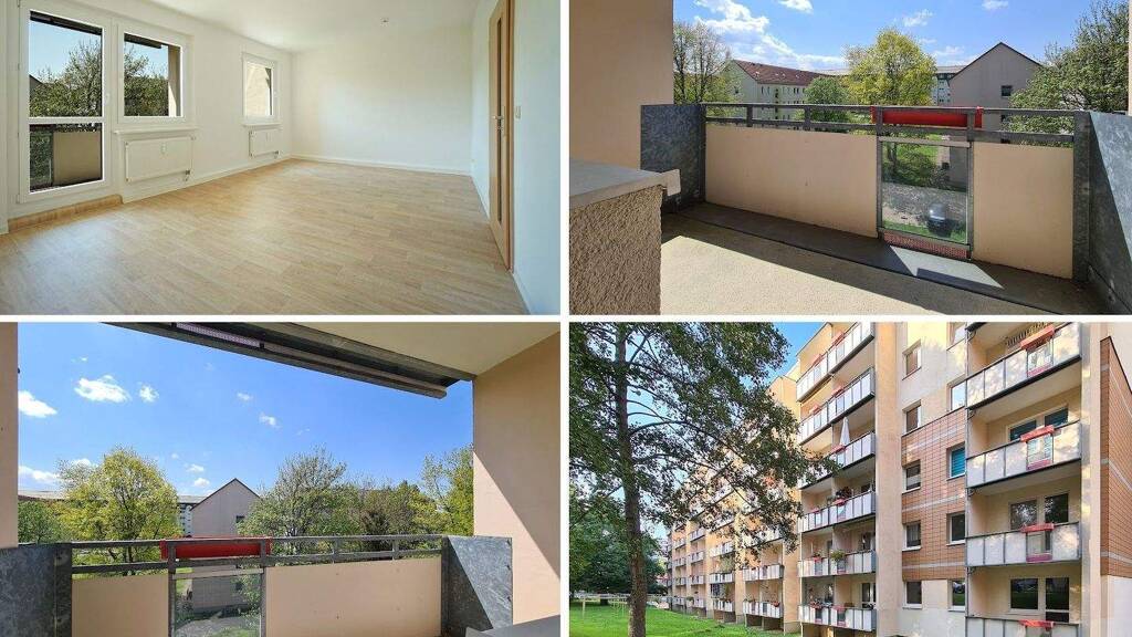 Wohnung zur Miete 320 € 2 Zimmer 59,7 m² 5. Geschoss Am Mühlteich 4 Freiberg 09599