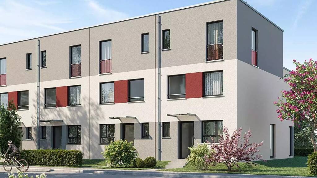 Reihenendhaus zum Kauf - Erstbezug provisionsfrei 595.000 € 6 Zimmer 165 m² 220 m² Grundstück Hohenwarter Straße 5 Würm Pforzheim 75181