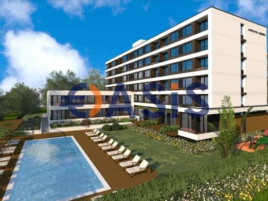 Studio zum Kauf provisionsfrei 90.137 € 2 Zimmer 58 m² 1. Geschoss Sunny Beach