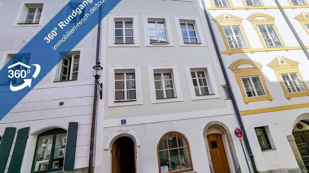 Wohnung zur Miete 790 € 2 Zimmer 80,4 m² 3. Geschoss frei ab 01.05.2026 Schrottgasse 6 Altstadt Passau 94032
